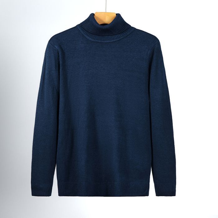 Men's Basic Sweater Bottom Sweater Knitted Sweater