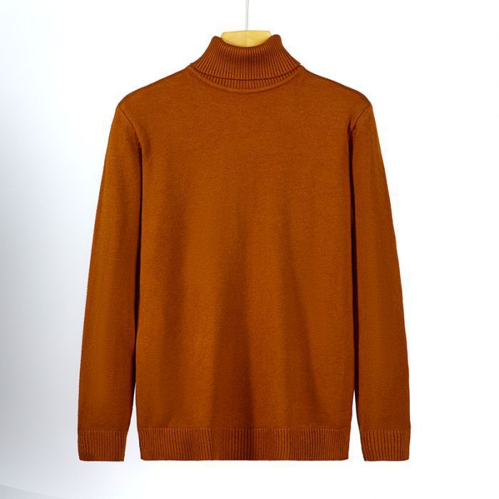 Men's Basic Sweater Bottom Sweater Knitted Sweater