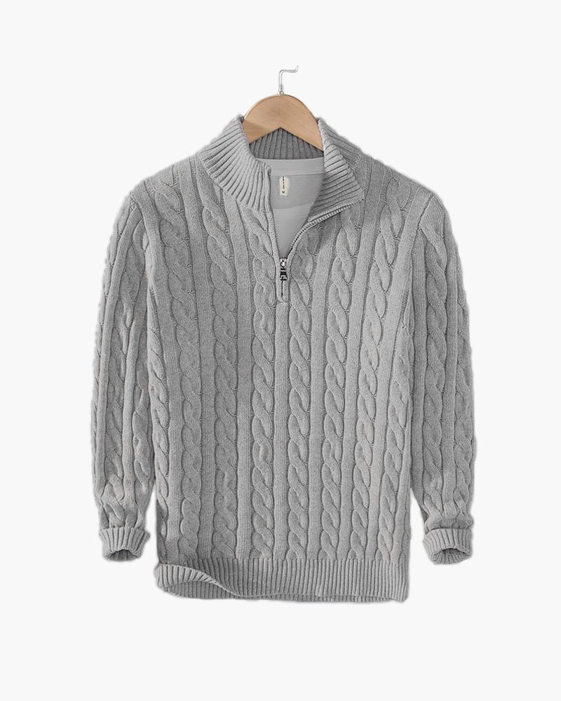 Men's autumn and winter new men's warm thick needle turtleneck sweater