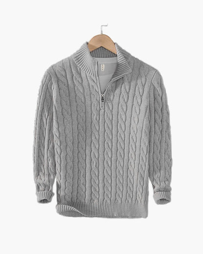 Men's autumn and winter new men's warm thick needle turtleneck sweater